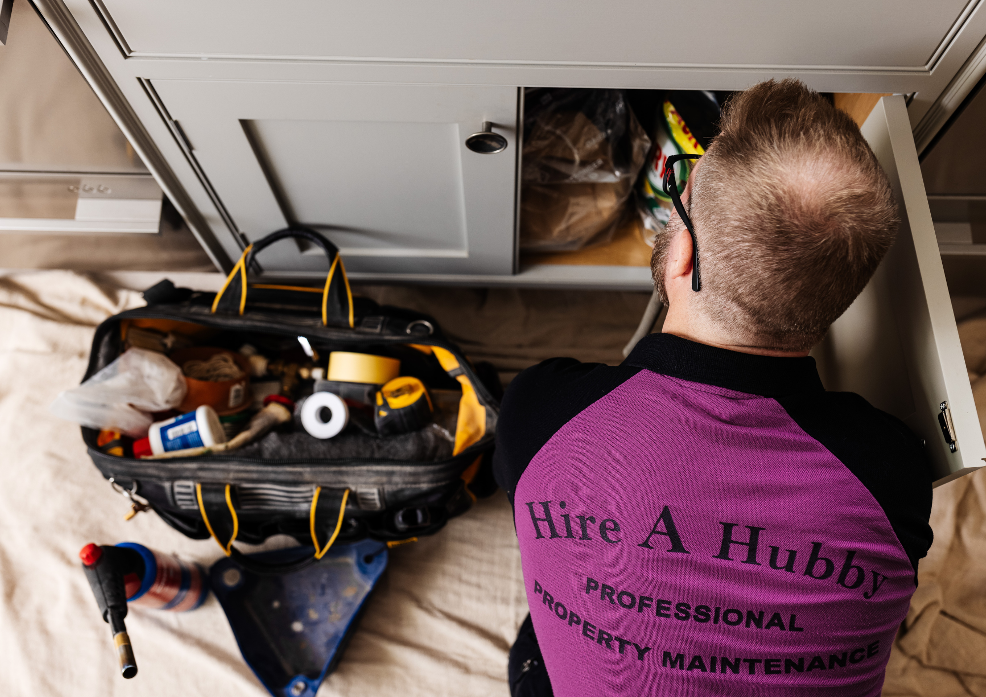 Plumbing issues? Just call Hire A Hubby!